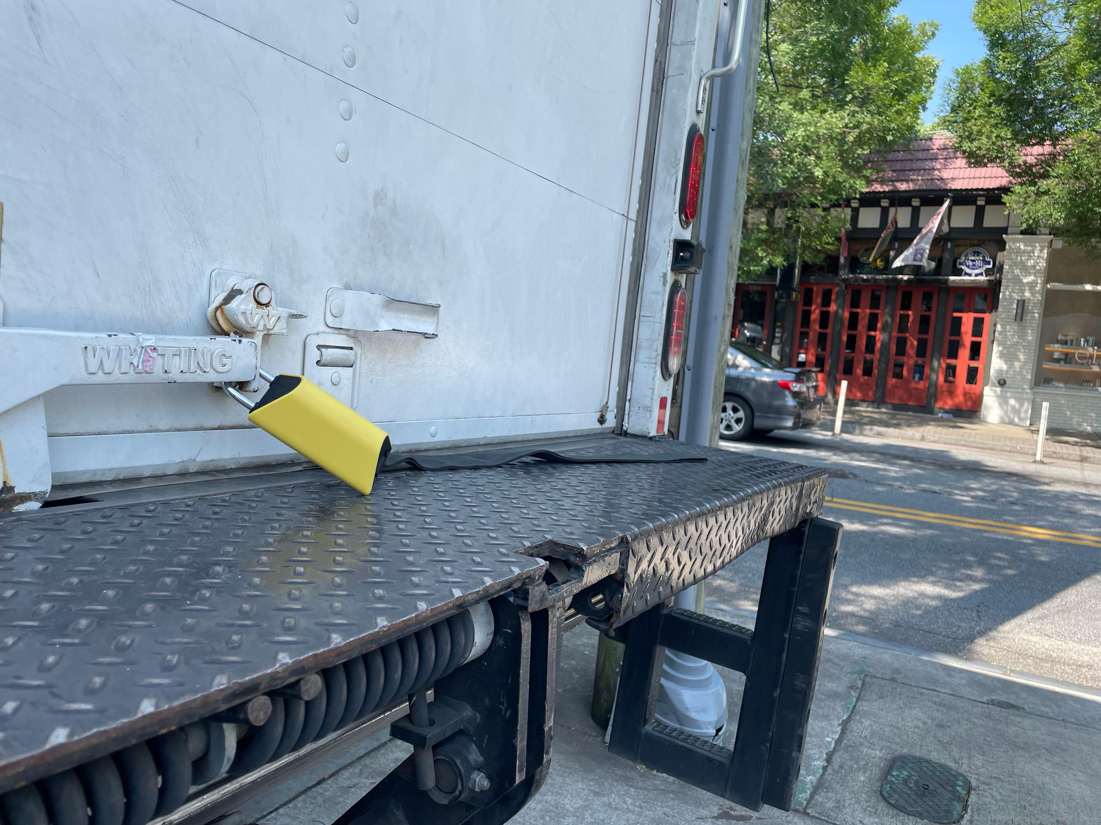 Transportation vehicle secured with BoxLock access control