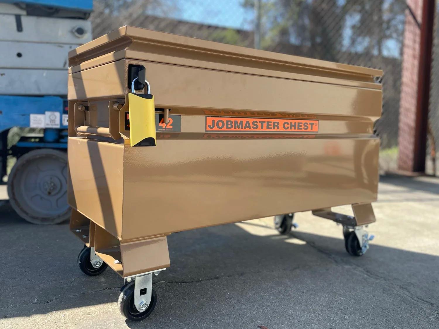 BoxLock secured job box.